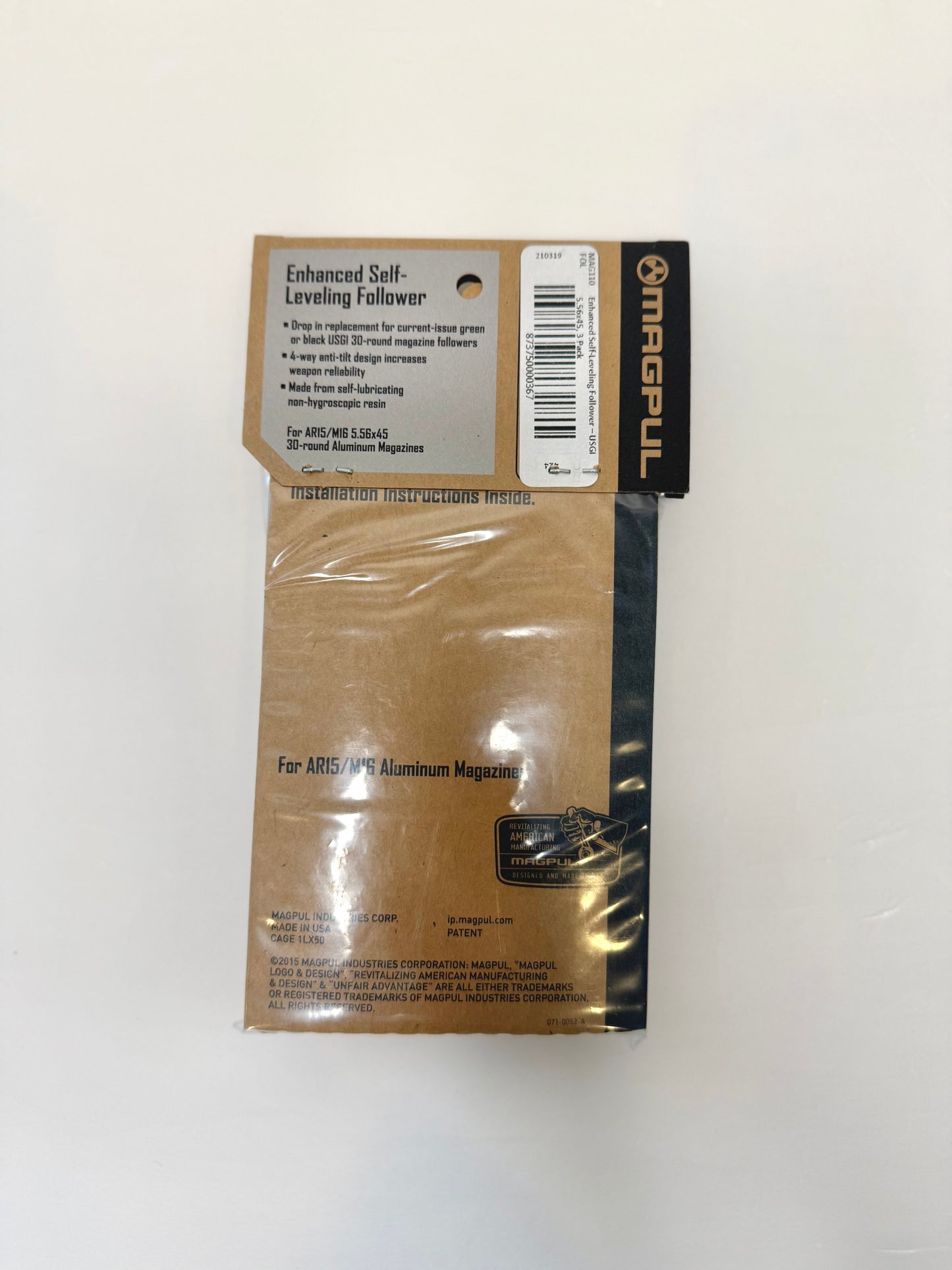 Magpul Enhanced Self-Lowering Follower