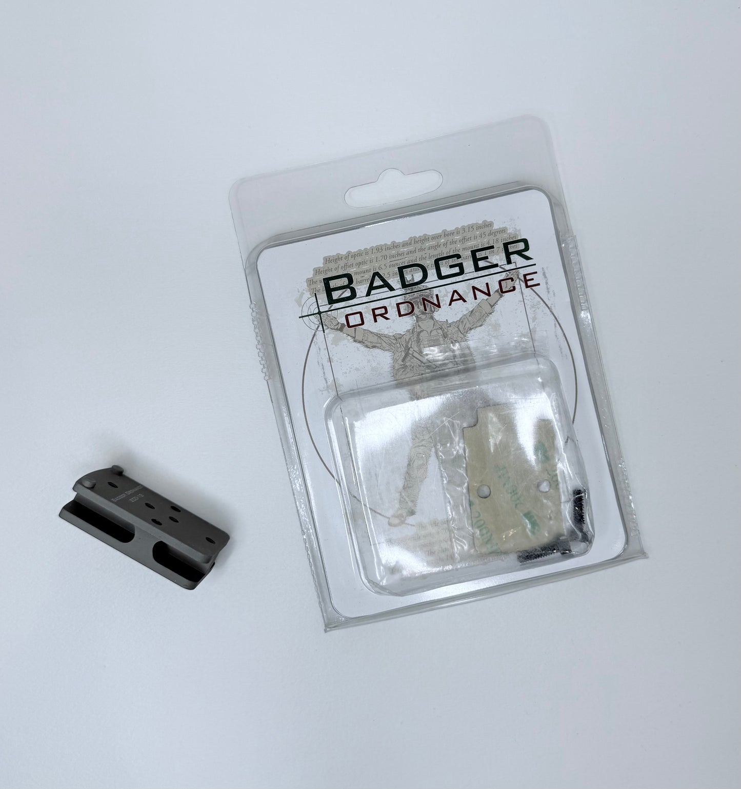Badger Ordnance Condition 1 Micro Sight Mount (For C1 J-Arm Only) Trijicon RMR