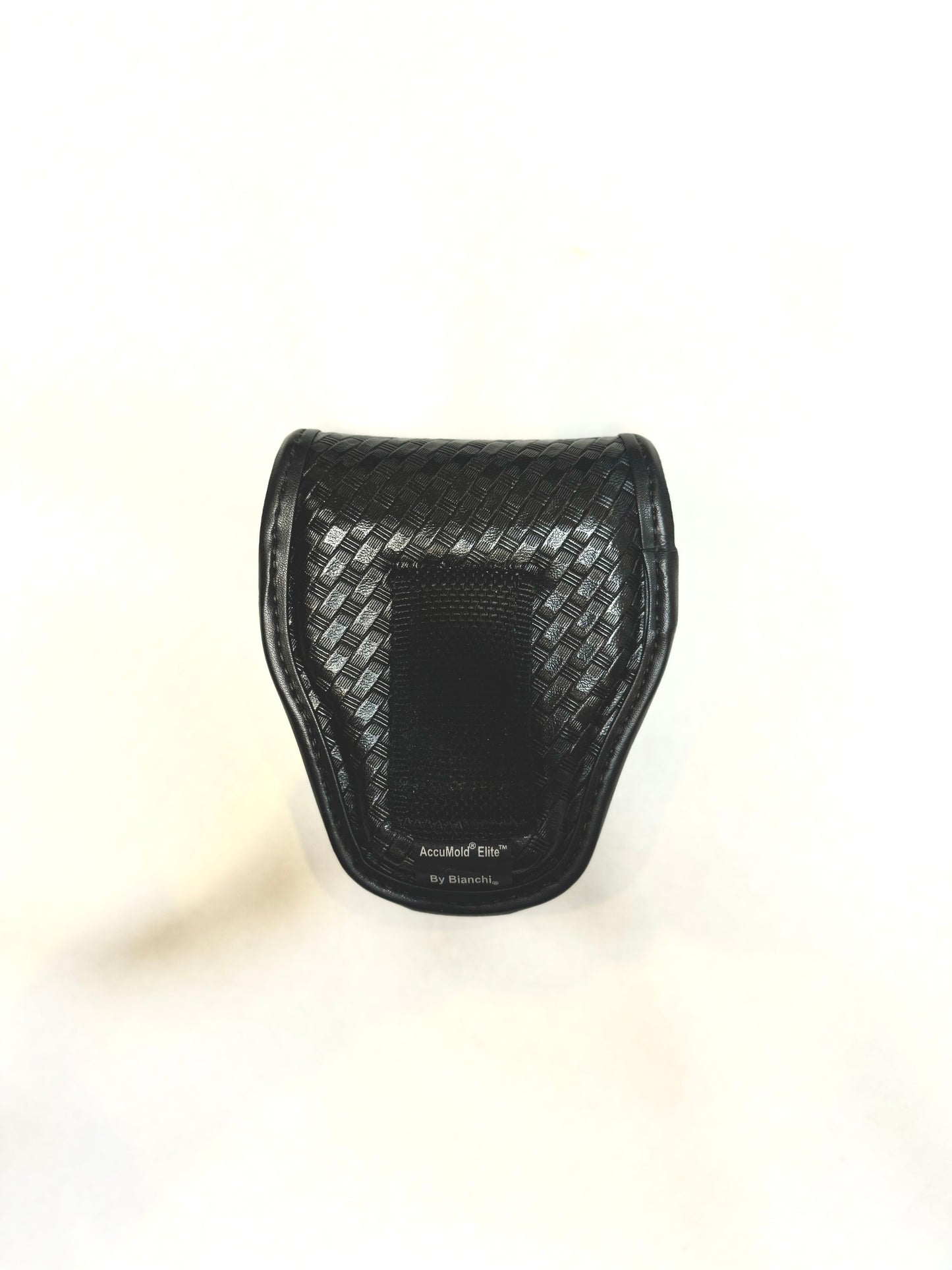 Bianchi 7918 - Ultimate Hinge Handcuff Case Basketweave