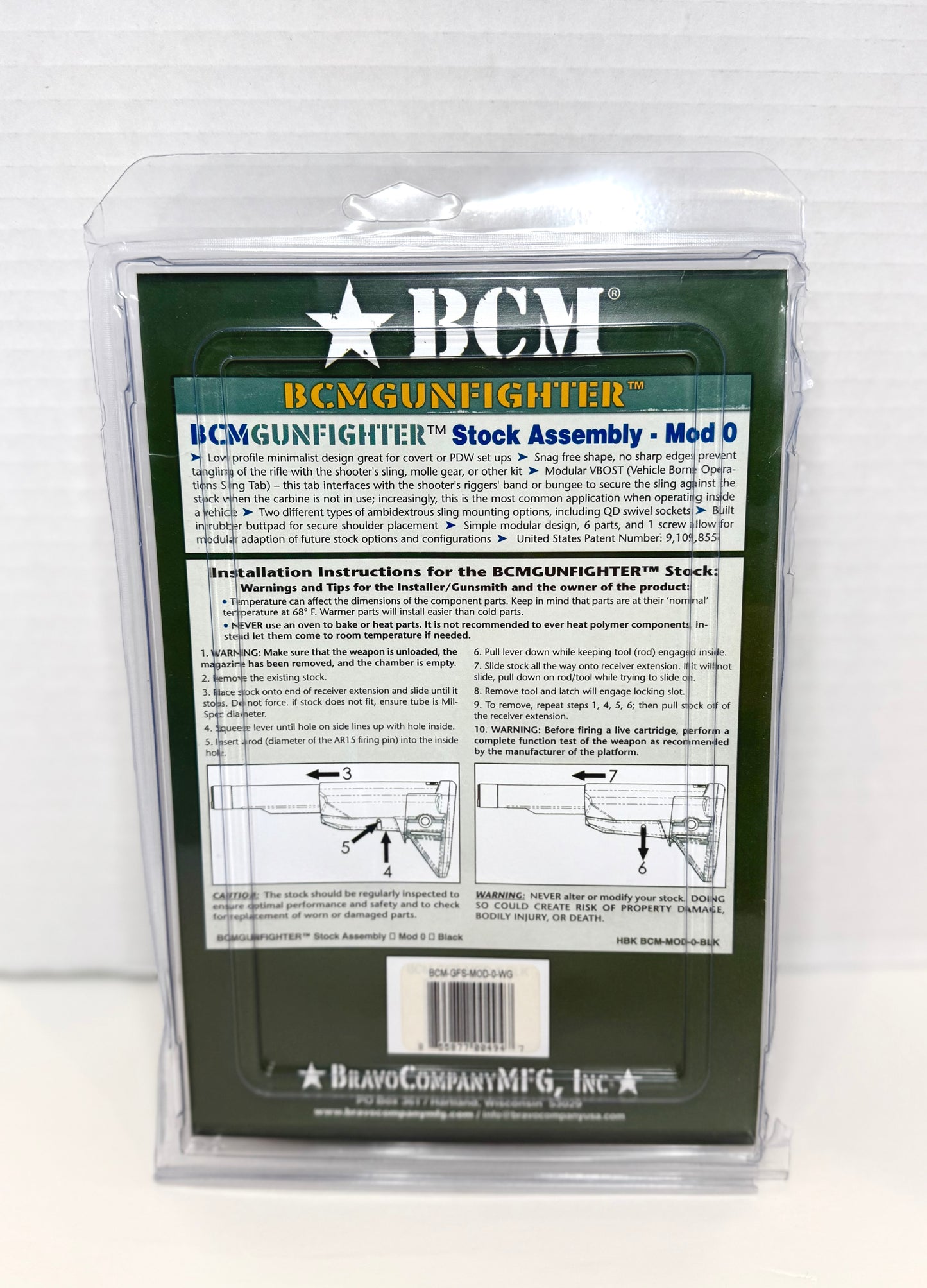 BCM Gunfighter Stock Mod 0