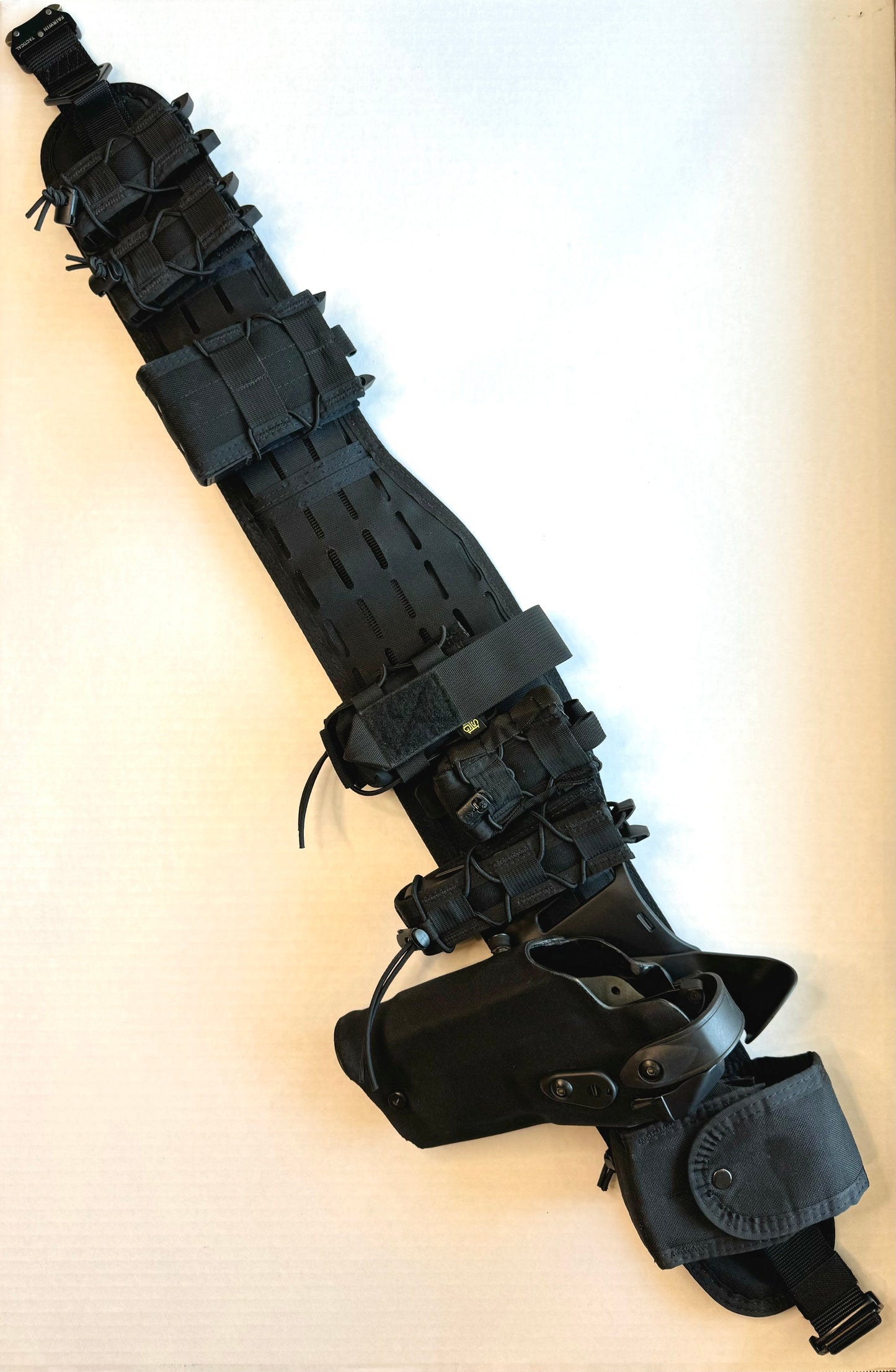 High Speed Gear LASER SLIM-GRIP® PADDED BELT - SLOTTED