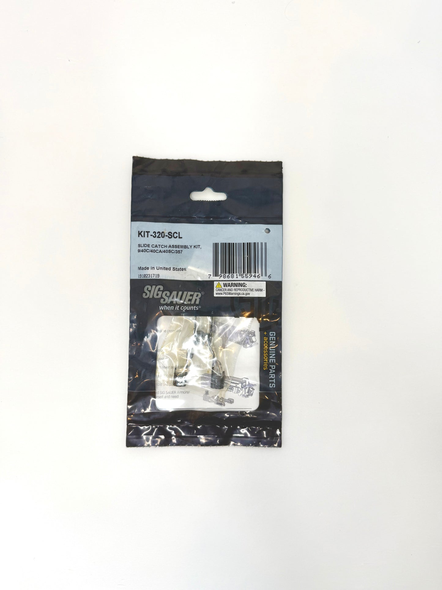 Sig Sauer Slide Catch Assembly P320