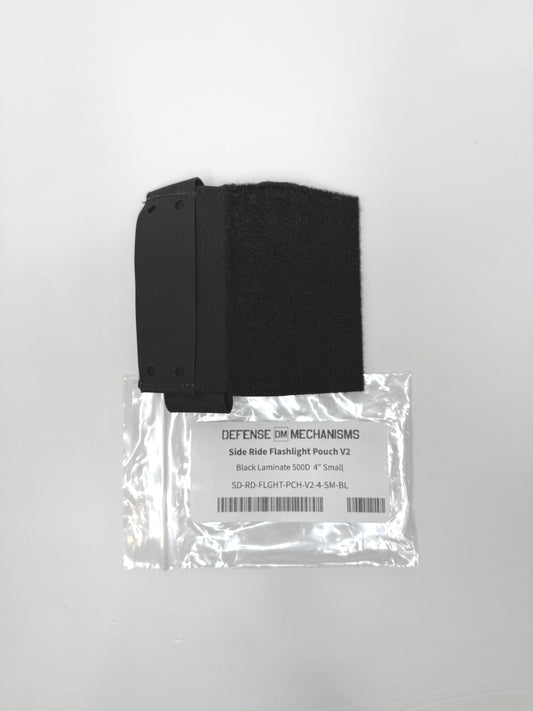 Defense Mechanisms Side Ride Flashlight Pouch