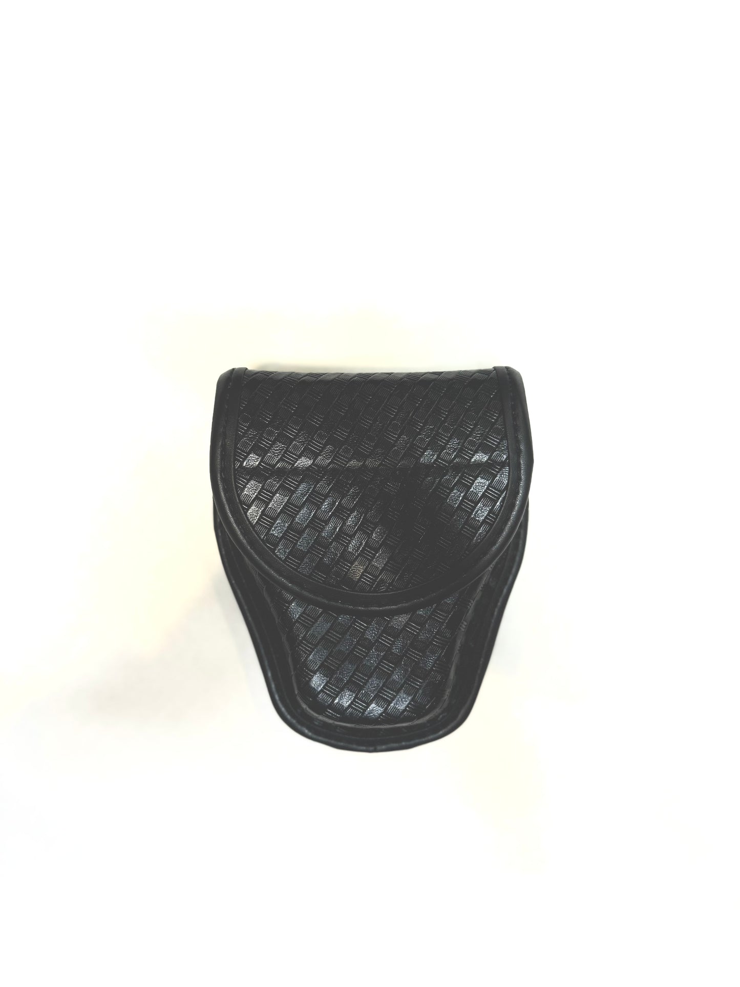 Bianchi 7918 - Ultimate Hinge Handcuff Case Basketweave