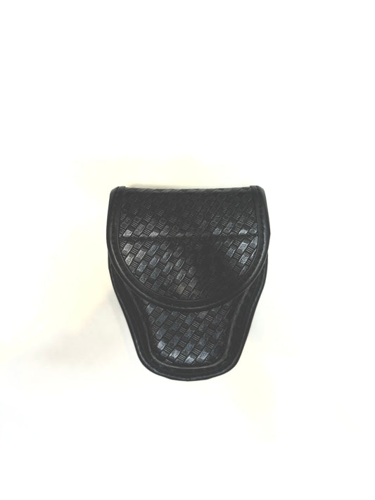 Bianchi 7918 - Ultimate Hinge Handcuff Case Basketweave