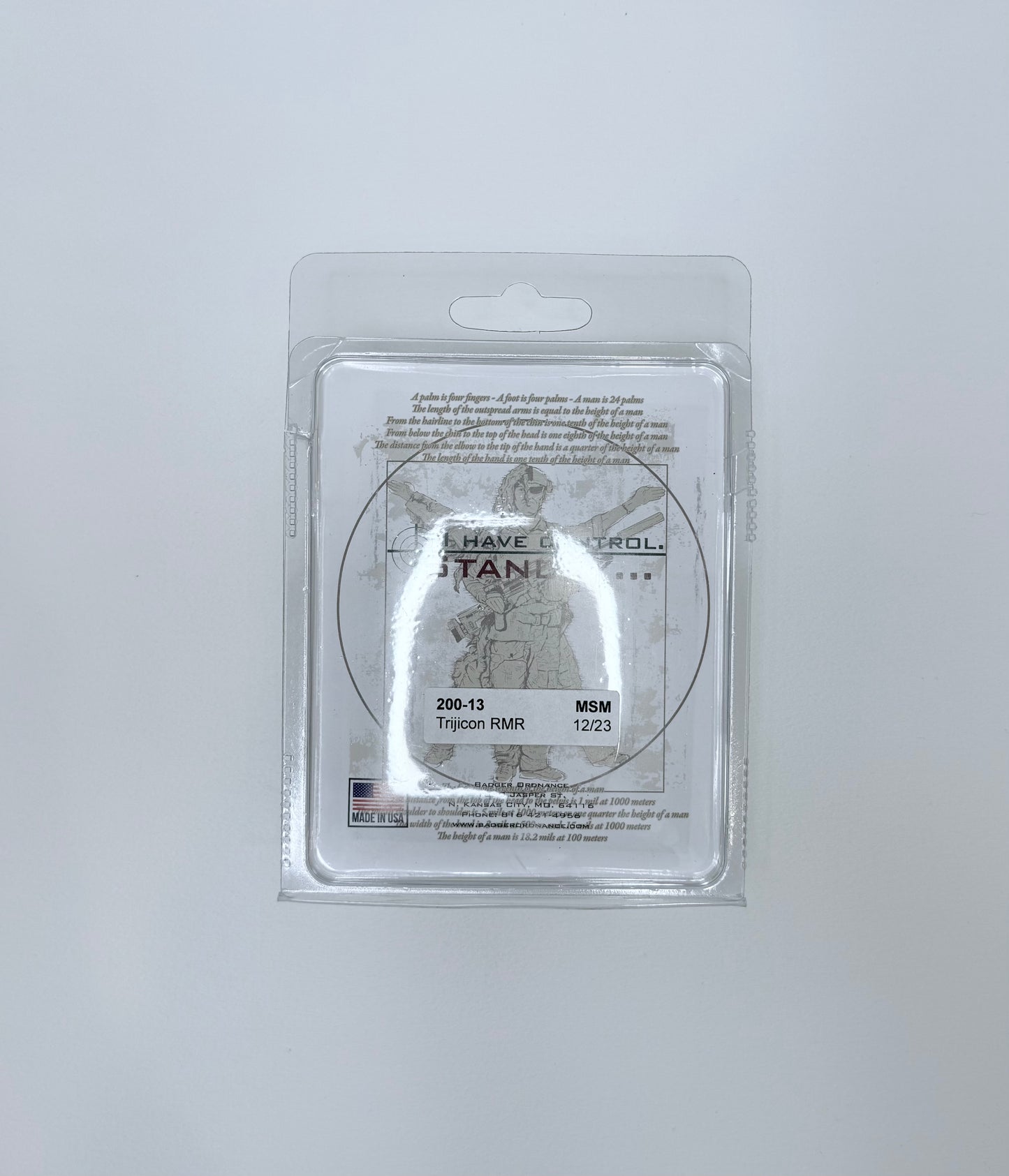 Badger Ordnance Condition 1 Micro Sight Mount (For C1 J-Arm Only) Trijicon RMR