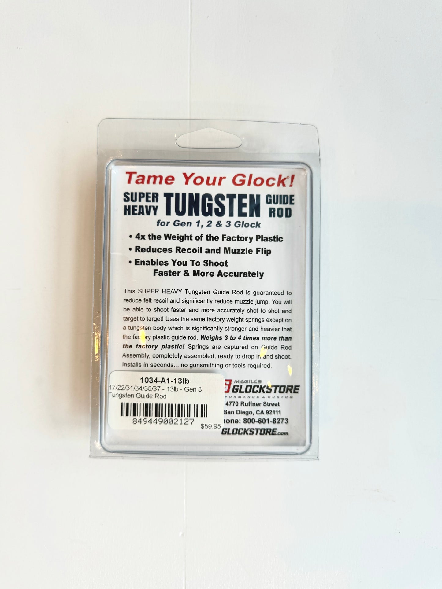 Glock Store Tungsten Guide Rod