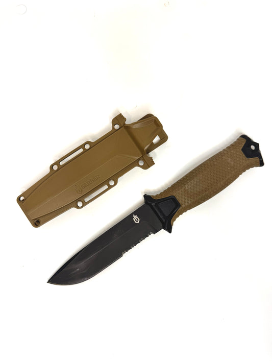 Gerber Fixed Blade Knife - StrongArm Serrated