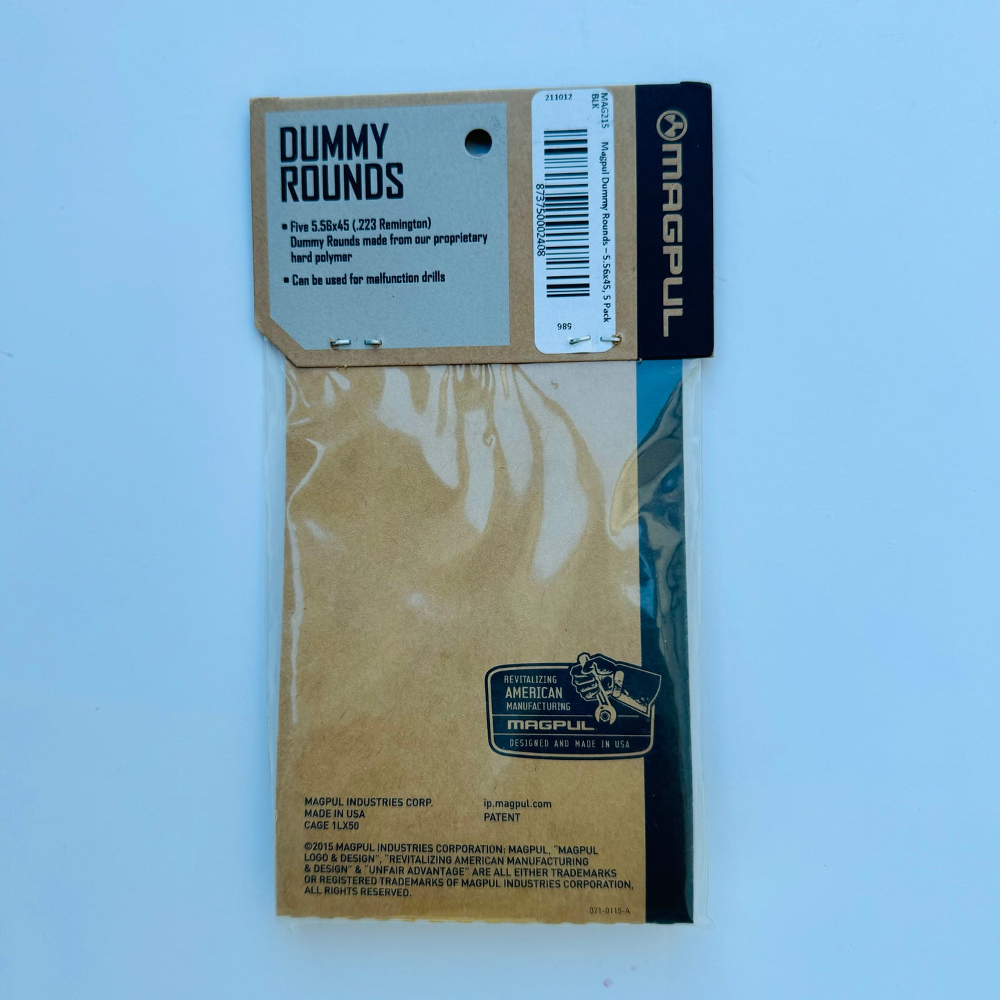 Magpul 5.56 Dummy Rounds (5 Pack)